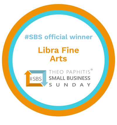 Small business Sunday award awarded to Libra Fine Arts